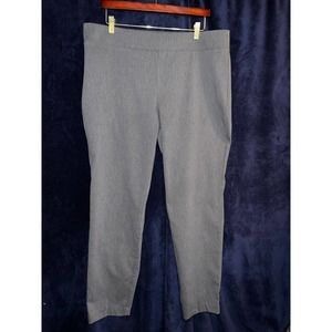 Women's Size 18 Satinato Gray Dress Pants